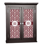 Maroon & White Cabinet Decal - XLarge (Personalized)