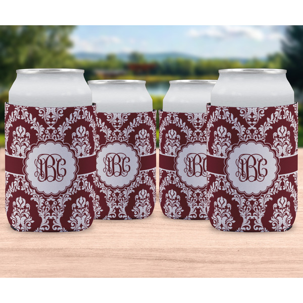 Maroon & White Can Sleeve - LIFESTYLE