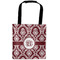 Maroon & White Auto Back Seat Organizer Bag (Personalized)