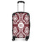 Maroon & White Carry-On Travel Bag - With Handle