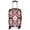 Maroon & White Suitcase (Personalized)