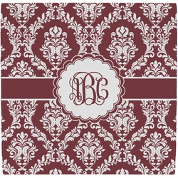 Maroon & White Ceramic Tile Hot Pad (Personalized)