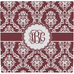 Maroon & White Ceramic Tile Hot Pad (Personalized)