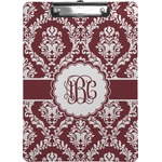 Maroon & White Clipboard (Personalized)