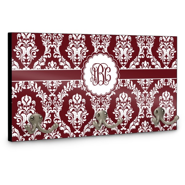 Maroon & White Coat Hanger Main