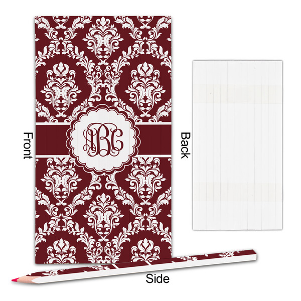 Maroon & White Colored Pencils - Approval