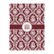 Maroon & White Comforter - Twin - Front
