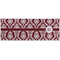 Maroon & White Cooling Towel- Approval