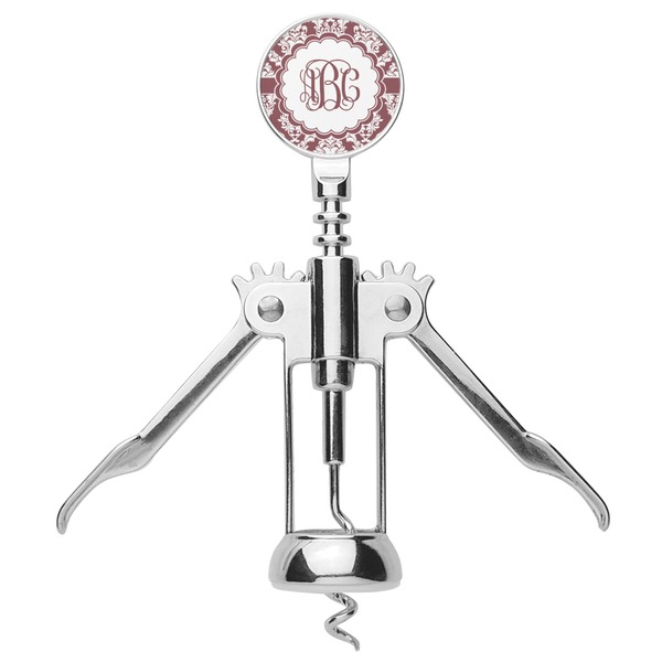 Maroon & White Corkscrew - Alt
