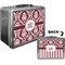 Maroon & White Custom Lunch Box / Tin Approval