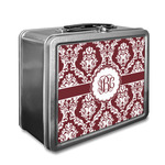 Maroon & White Lunch Box (Personalized)