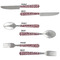 Maroon & White Cutlery Set - APPROVAL