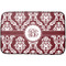 Maroon & White Dish Drying Mat (Personalized)