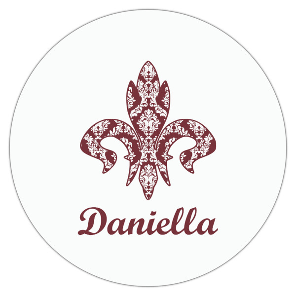 Maroon & White Drink Topper - Medium - Single