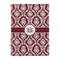Maroon & White Duvet Cover - Twin XL - Front