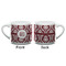 Maroon & White Espresso Cup - 6oz (Double Shot) (APPROVAL)