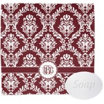 Maroon & White Washcloth (Personalized)