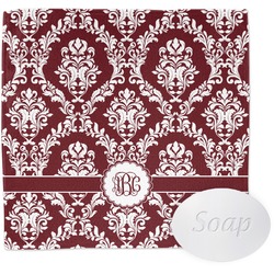 Maroon & White Washcloth (Personalized)