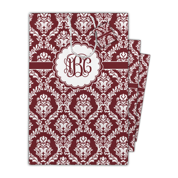 Maroon & White Gift Bags - Parent/Main