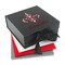 Maroon & White Gift Boxes with Magnetic Lid - Parent/Main