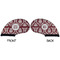 Maroon & White Golf Club Covers - APPROVAL