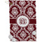 Maroon & White Golf Towel (Personalized)