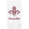 Maroon & White Guest Paper Towels - Full Color (Personalized)