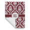 Maroon & White House Flags - Single Sided - FRONT FOLDED