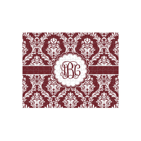 Custom Maroon & White 252 pc Jigsaw Puzzle (Personalized)