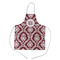 Maroon & White Kid's Aprons - Medium Approval