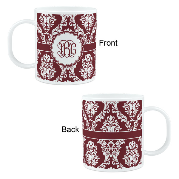 Maroon & White Kid's Mug - Apvl