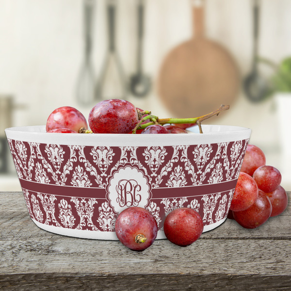 Maroon & White Kids Bowls - LIFESTYLE