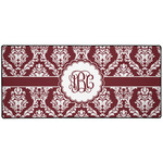 Maroon & White Gaming Mouse Pad (Personalized)