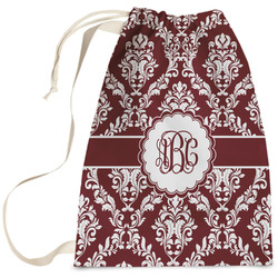 Maroon & White Laundry Bag (Personalized)