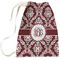 Maroon & White Laundry Bag - Large (Personalized)