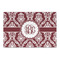 Maroon & White Large Rectangle Car Magnets- Front/Main/Approval