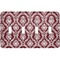 Maroon & White Light Switch Cover (4 Toggle Plate)