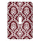 Maroon & White Light Switch Cover (Single Toggle)