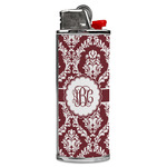 Maroon & White Case for BIC Lighters (Personalized)