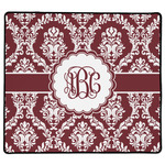 Maroon & White XL Gaming Mouse Pad - 18" x 16" (Personalized)