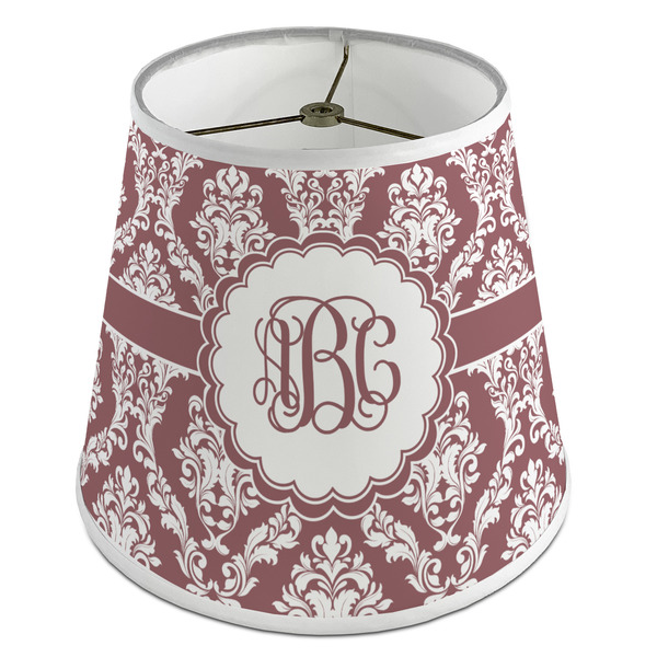 Custom Maroon & White Empire Lamp Shade (Personalized)