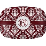 Maroon & White Melamine Platter (Personalized)