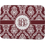 Maroon & White Memory Foam Bath Mat - 48"x36" (Personalized)