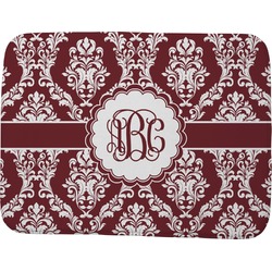 Maroon & White Memory Foam Bath Mat - 48"x36" (Personalized)