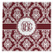 Maroon & White Microfiber Dish Towel (Personalized)