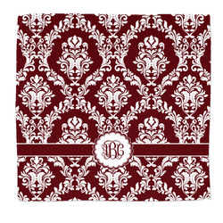 Maroon & White Microfiber Dish Rag (Personalized)
