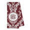 Maroon & White Kitchen Towel - Microfiber (Personalized)