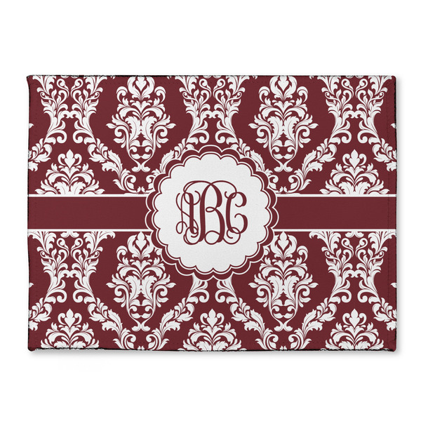 Custom Maroon & White Microfiber Screen Cleaner (Personalized)