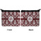Maroon & White Neoprene Coin Purse - Front & Back (APPROVAL)