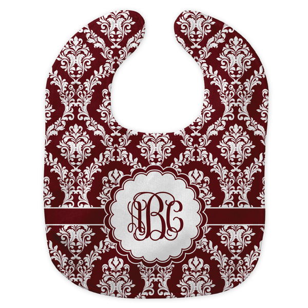 Maroon & White New Bib Flat Approval